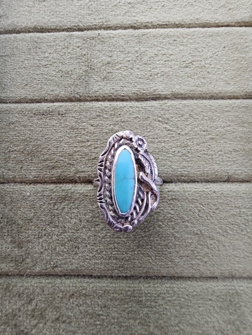 Vintage Silver Ring Size 8.5